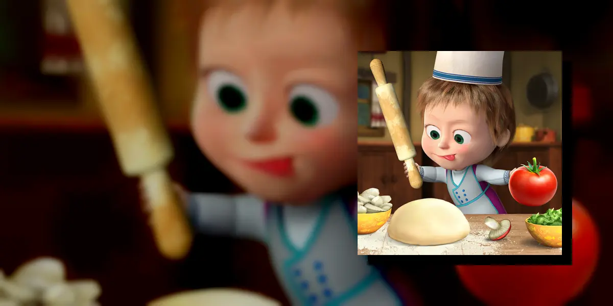 Masha và Gấu: Trò Chơi Pizza!